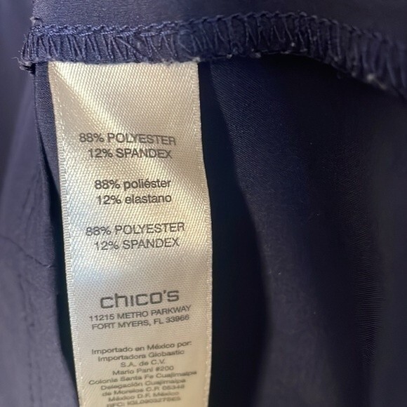 Weekends by Chico's Travel Dress S - Picture 5 of 7